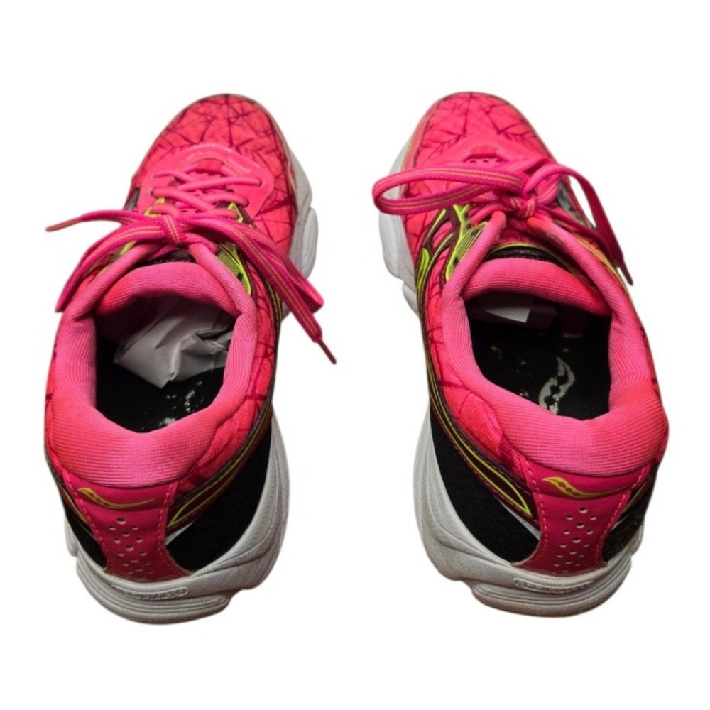 Saucony Breakthru PowerGrid Running Shoes Womens 6.5 Pink Citron S10265-1 - Picture 4 of 16